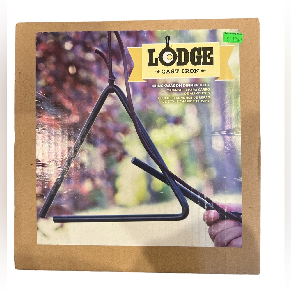 Lodge Cast Iron Chuckwagon Dinner Bell